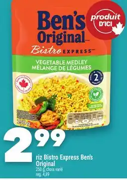 Marche Ami RIZ BISTRO EXPRESS BEN'S ORIGINAL offer