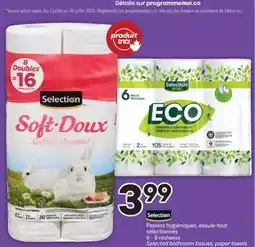 Brunet SELECTION Papiers hygiéniques, essuie-tout sélectionnés offer
