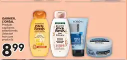 Brunet GARNIER, L'ORÉAL Produits capillaires sélectionnés offer