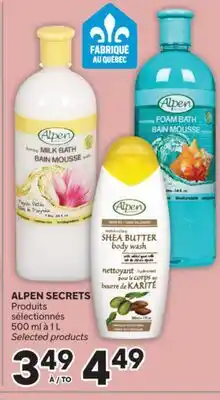 Brunet ALPEN SECRETS Produits sélectionnés offer