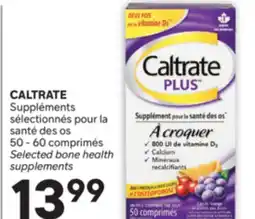 Brunet CALTRATE Suppléments sélectionnés pour la santé des offer