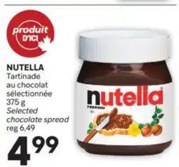 Brunet NUTELLA Tartinade au chocolat sélectionnée offer