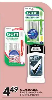Brunet G.U.M, DEGREE Produits sélectionnés offer