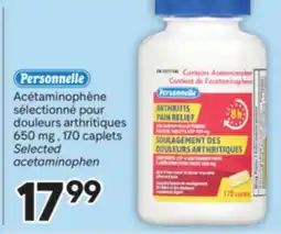 Brunet PERSONNELLE Acétaminophène sélectionné pour douleurs arthritiques offer