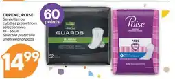 Brunet DEPEND, POISE Serviettes ou culottes protectrices sélectionnées offer