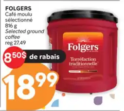 Brunet FOLGERS Café moulu sélectionné offer
