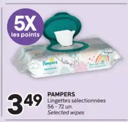 Brunet PAMPERS Lingettes sélectionnées offer
