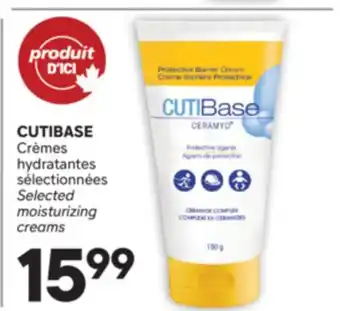 Brunet CUTIBASE Crèmes hydratantes sélectionnées offer