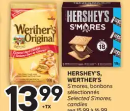 Brunet HERSHEY'S, WERTHER'S S'mores, bonbons sélectionnés offer