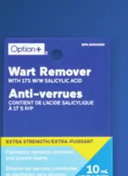 Uniprix Option+ Anti-verrues/Wart remover offer