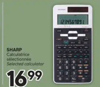 Brunet SHARP Calculatrice sélectionnée offer
