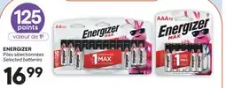 Brunet ENERGIZER Piles sélectionnées offer