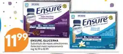 Brunet ENSURE, GLUCERNA Substituts de repas sélectionnés offer