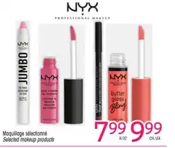 Uniprix NYX Maquillage sélectionné/Selected makeup products offer