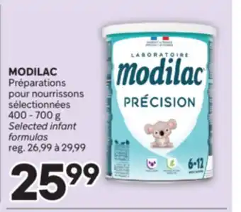 Brunet MODILAC Préparations pour nourrissons sélectionnées offer