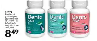 Brunet DENTA Pastilles et gommes pour bouche sèche sélectionnées offer