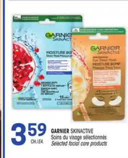 Uniprix GARNIER SKINACTIVE Soins du visage sélectionnés/Selected facial care products offer
