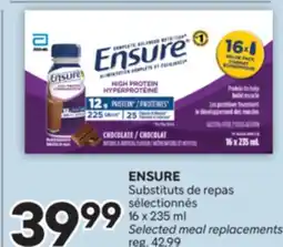Brunet ENSURE Substituts de repas sélectionnés offer