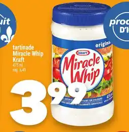 Marche Ami TARTINADE MIRACLE WHIP KRAFT offer