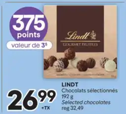 Brunet LINDT Chocolats sélectionnés offer