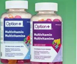 Uniprix OPTION+ Multivitamines ou vitamines sélectionnées/Selected multivitamins or vitamins offer