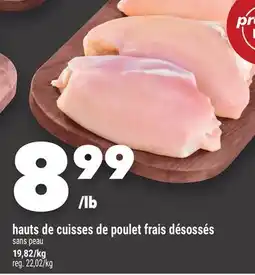 Marche Ami HAUTS DE CUISSES DE POULET FRAIS DÉSOSSÉS offer
