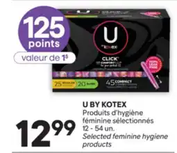 Brunet U BY KOTEX Produits d'hygiène féminine sélectionnés offer