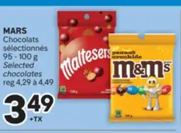 Brunet MARS Chocolats sélectionnés offer