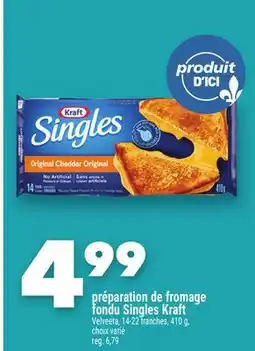 Marche Ami PRÉPARATION DE FROMAGE FONDU SINGLES KRAFT offer