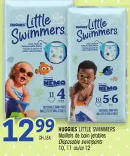 Uniprix HUGGIES LITTLE SWIMMERS Maillots de bain jetables/Disposable swimpants offer
