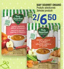 Uniprix BABY GOURMET ORGANIC Produits sélectionnés /Selected products offer