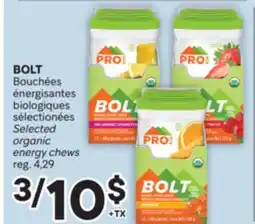 Brunet BOLT Bouchées énergisantes biologiques sélectionées offer