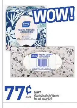 Uniprix SAVVY Mouchoirs/Facial tissues offer