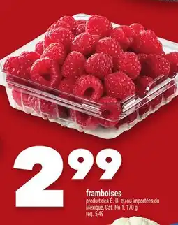 Marche Ami FRAMBOISES offer