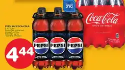 Marches Tradition PEPSI OR COCA-COLA offer