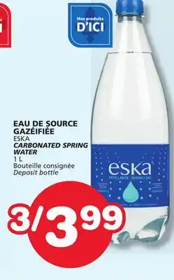 Marches Tradition ESKA CARBONATED SPRING WATER offer