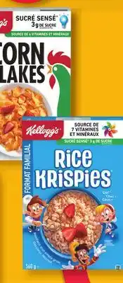 Marches Tradition KELLOGG'S CEREAL OR MEAL REPLACEMENT offer