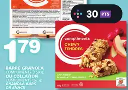 Marches Tradition COMPLIMENTS (158 g) GRANOLA BARS OR SNACK offer