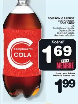 Marches Tradition COMPLIMENTS SOFT DRINK offer