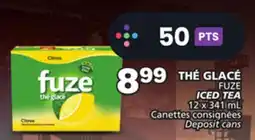 Marches Tradition FUZE ICED TEA offer