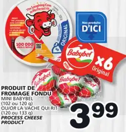 Marches Tradition MINI BABYBEL (102 or 120 g) OR LA VACHE QUI RIT (120 or 133 g) PROCESS CHEESE offer