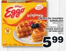 Marches Tradition KELLOGG'S EGGO FROZEN WAFFLES OR PANCAKES offer