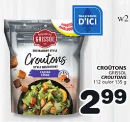 Marches Tradition GRISSOL CROUTONS offer