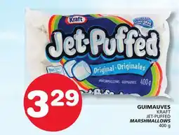 Marches Tradition KRAFT JET-PUFFED MARSHMALLOWS offer