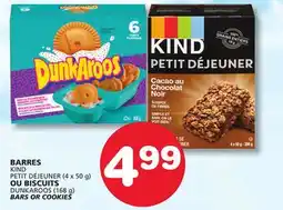 Marches Tradition KIND PETIT DÉJEUNER (4 x 50 g) DUNKAROOS (168 g) BARS OR COOKIES offer