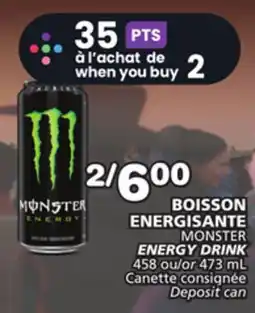 Marches Tradition MONSTER ENERGY DRINK offer