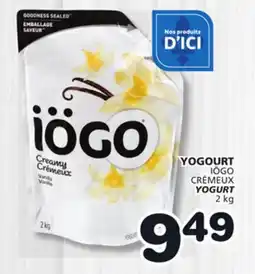 Marches Tradition IÖGO YOGURT offer