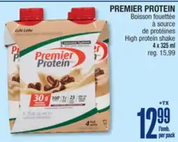 Jean Coutu PREMIER PROTEIN High protein shake offer