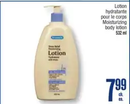 Jean Coutu PERSONNELLE Moisturizing body lotion offer