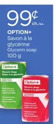 Proxim OPTION+ Glycerin soap offer